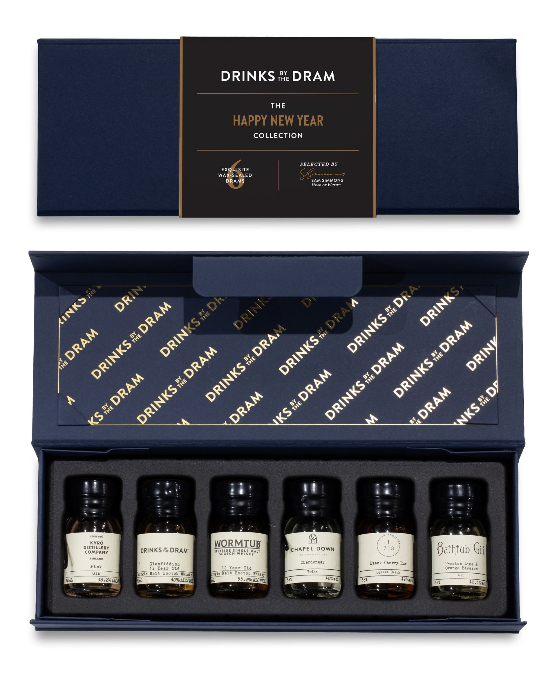 Happy New Year Mixed Spirits Set (Blue)