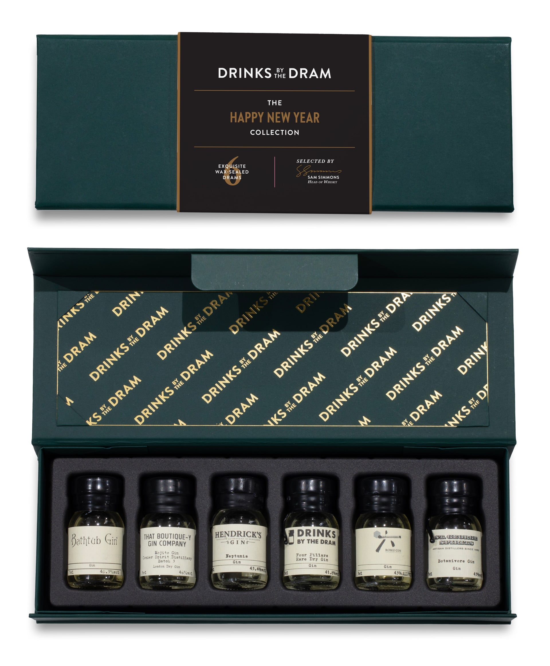 Happy New Year Gin Tasting Set (Green)