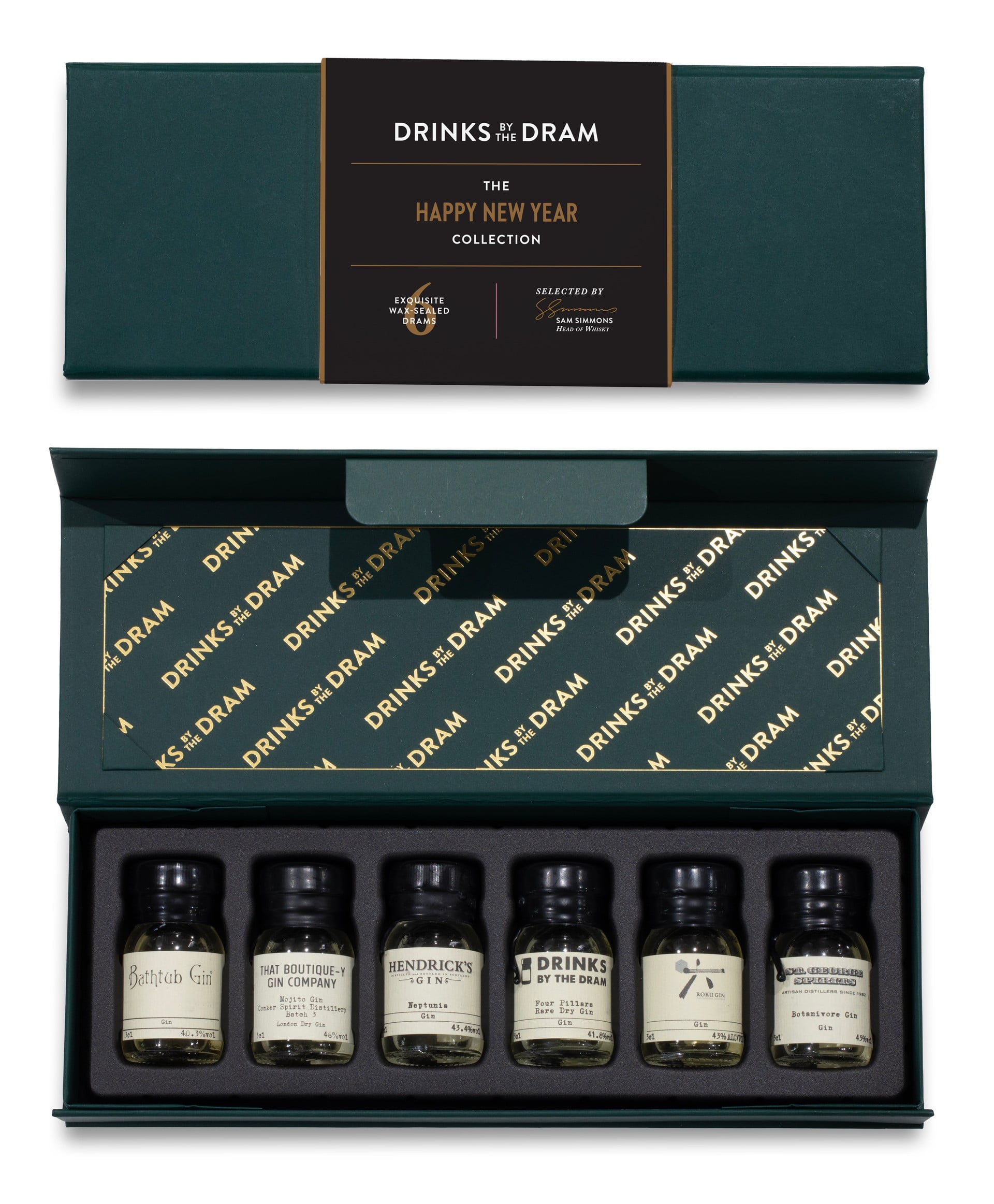 Happy New Year Gin Tasting Set (Green)