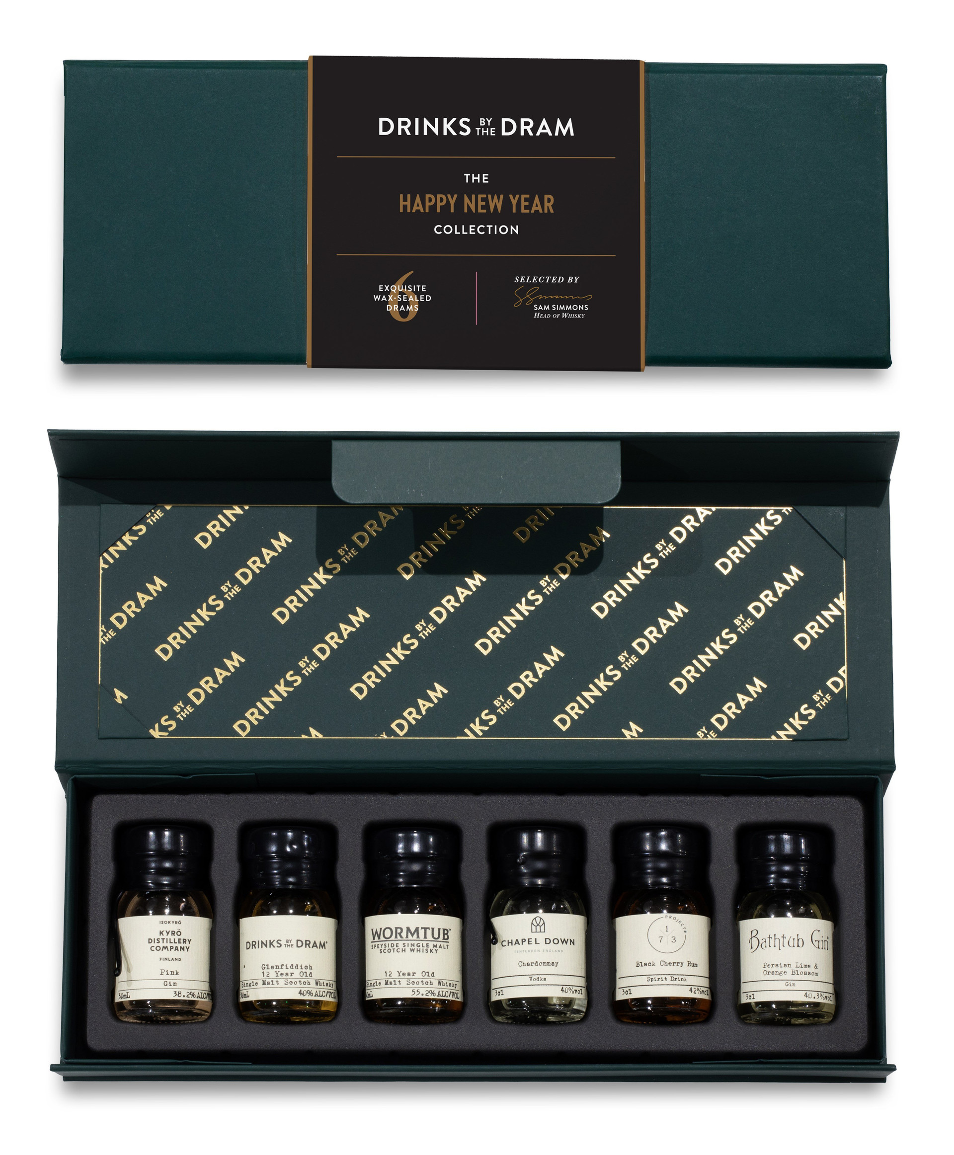 Happy New Year Mixed Spirits Set (Green)