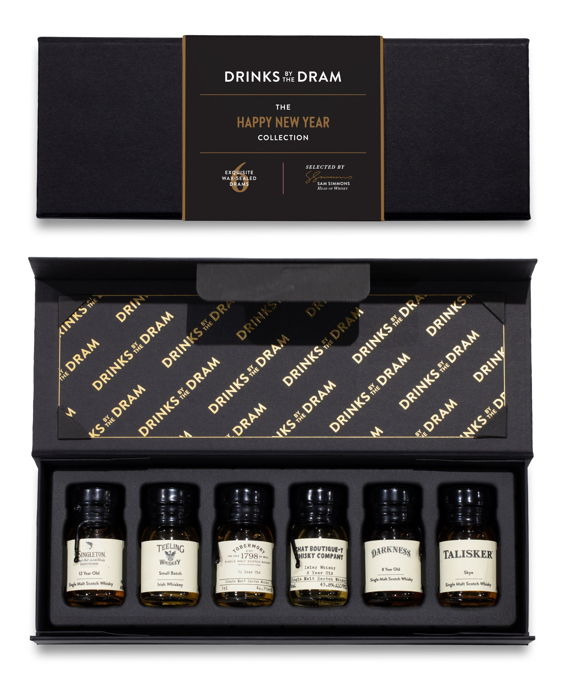 Happy New Year Whisky Tasting Set (Black)