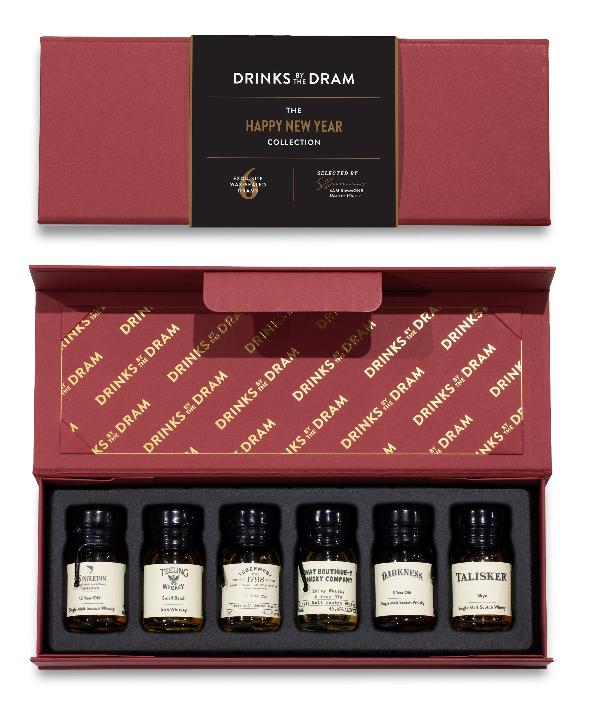 Happy New Year Whisky Tasting Set (Red)
