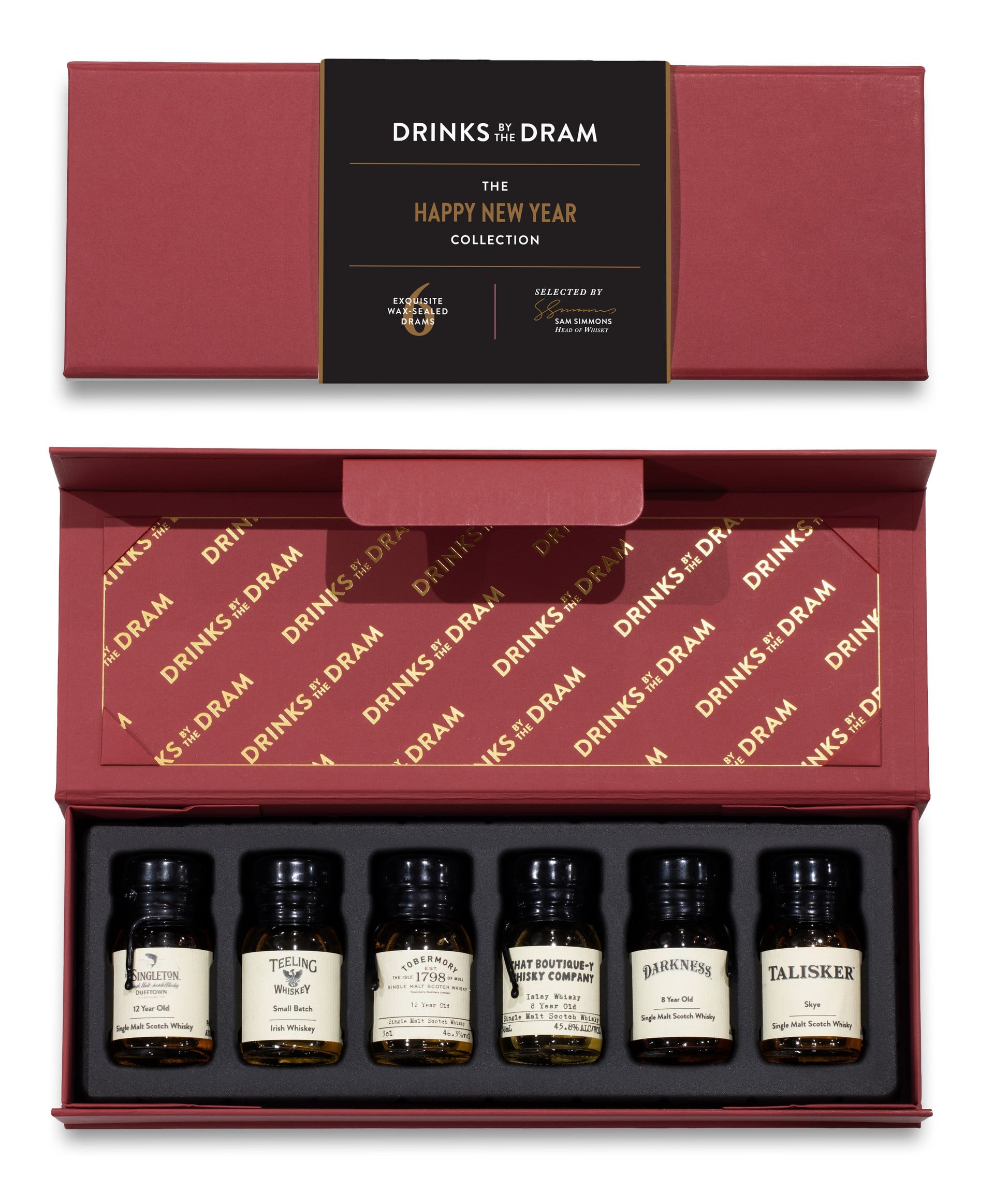 Happy New Year Whisky Tasting Set (Red)