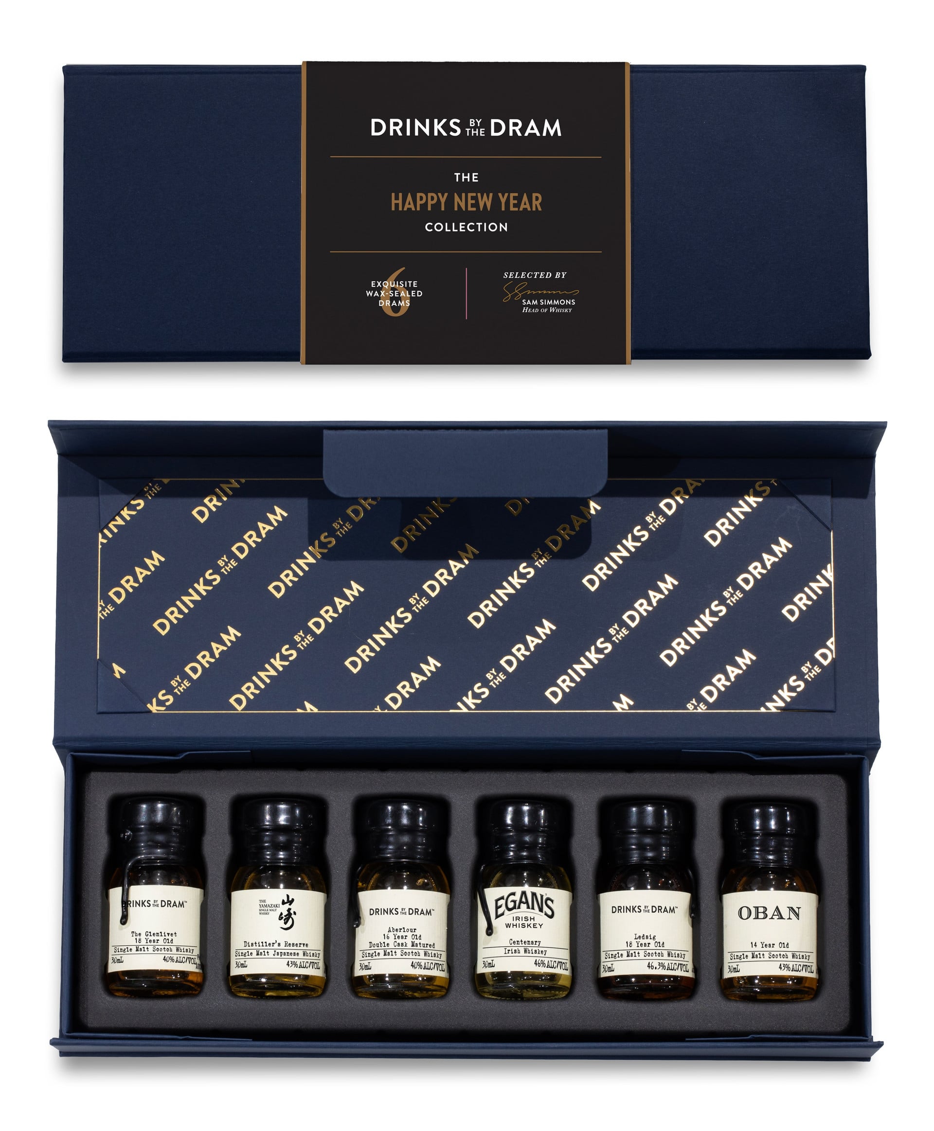 Happy New Year Premium Whisky Tasting Set (Blue)