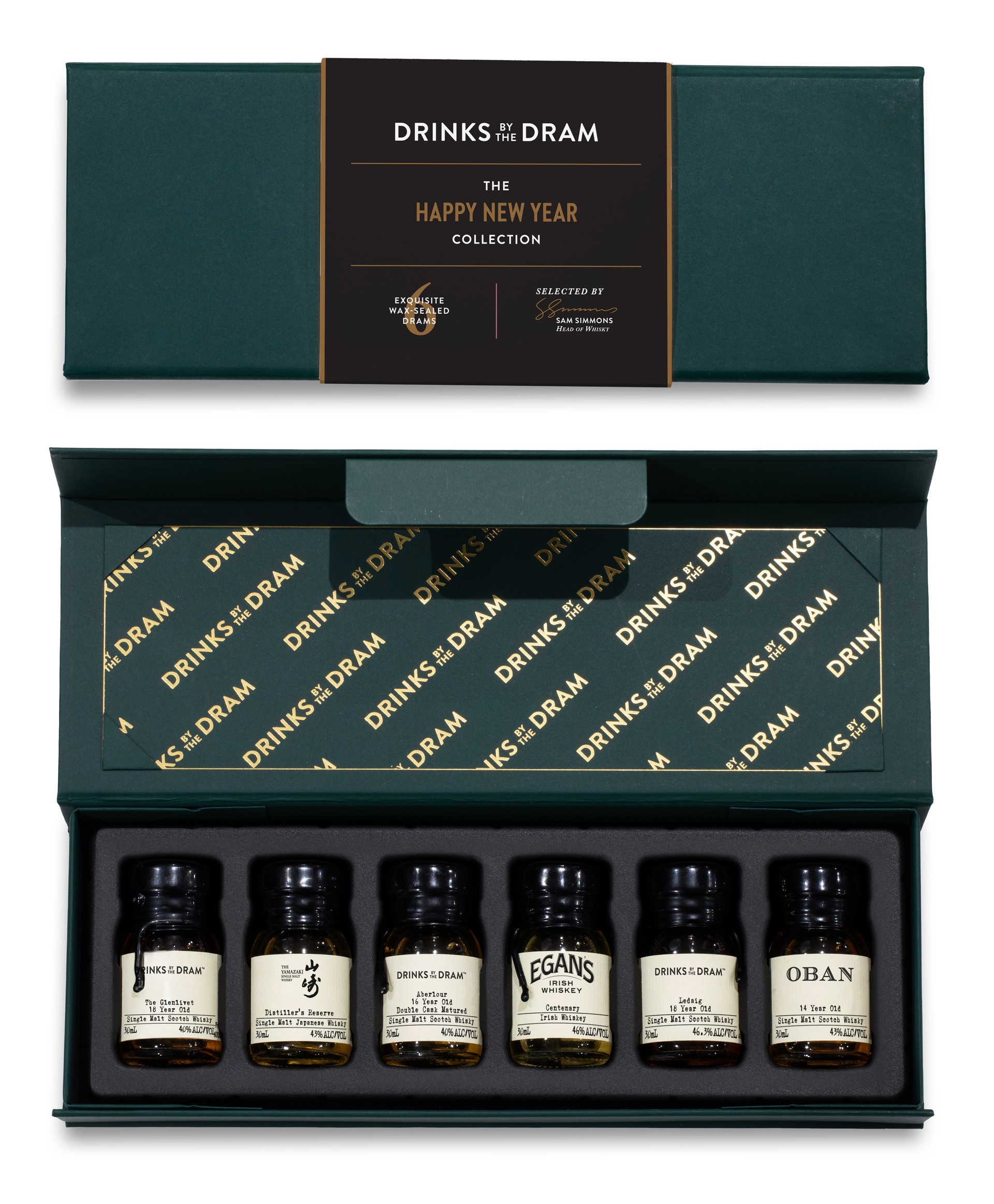 Happy New Year Premium Whisky Tasting Set (Green)
