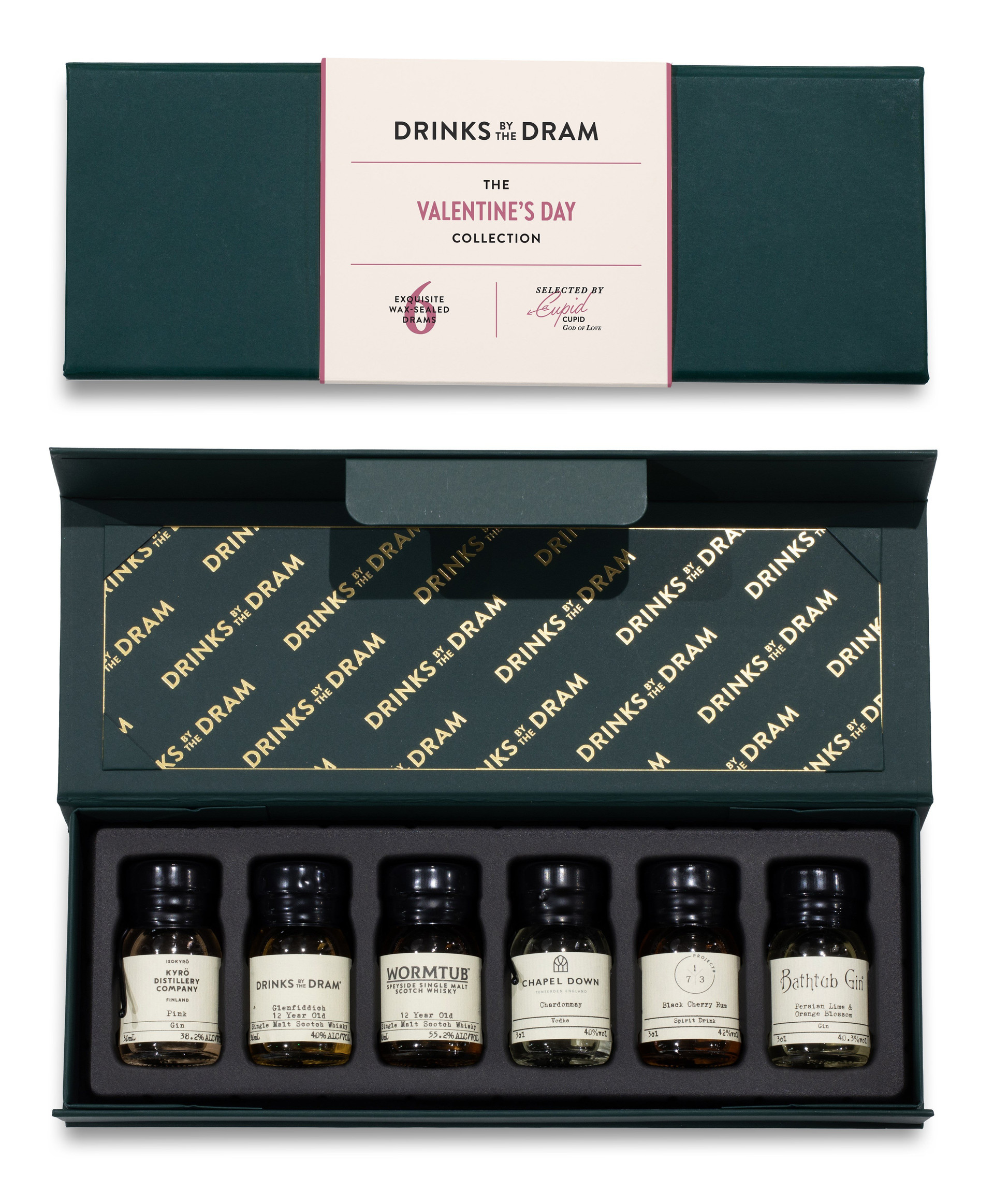 Valentines Mixed Spirits Set (Green)