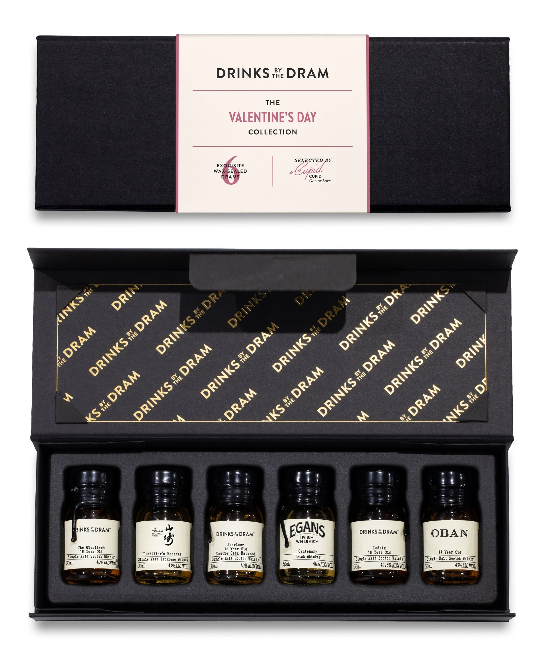 Valentines Premium Whisky Tasting Set (Black)