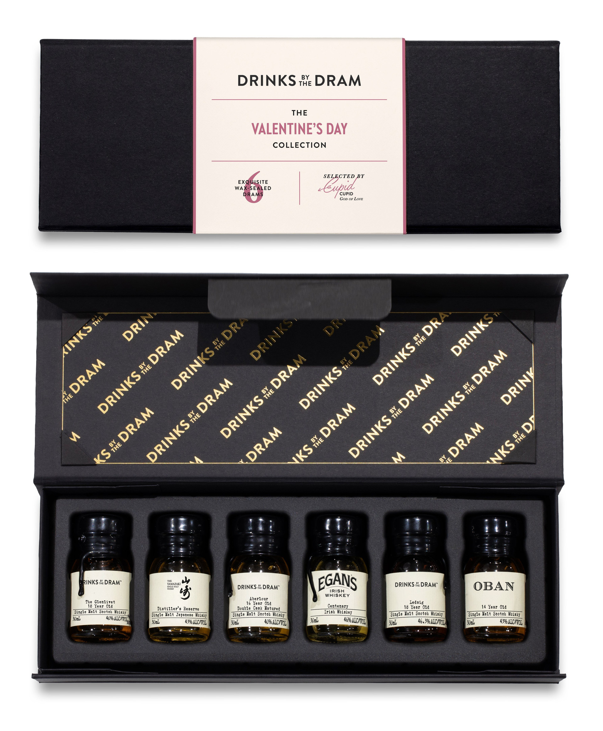 Valentines Premium Whisky Tasting Set (Black)