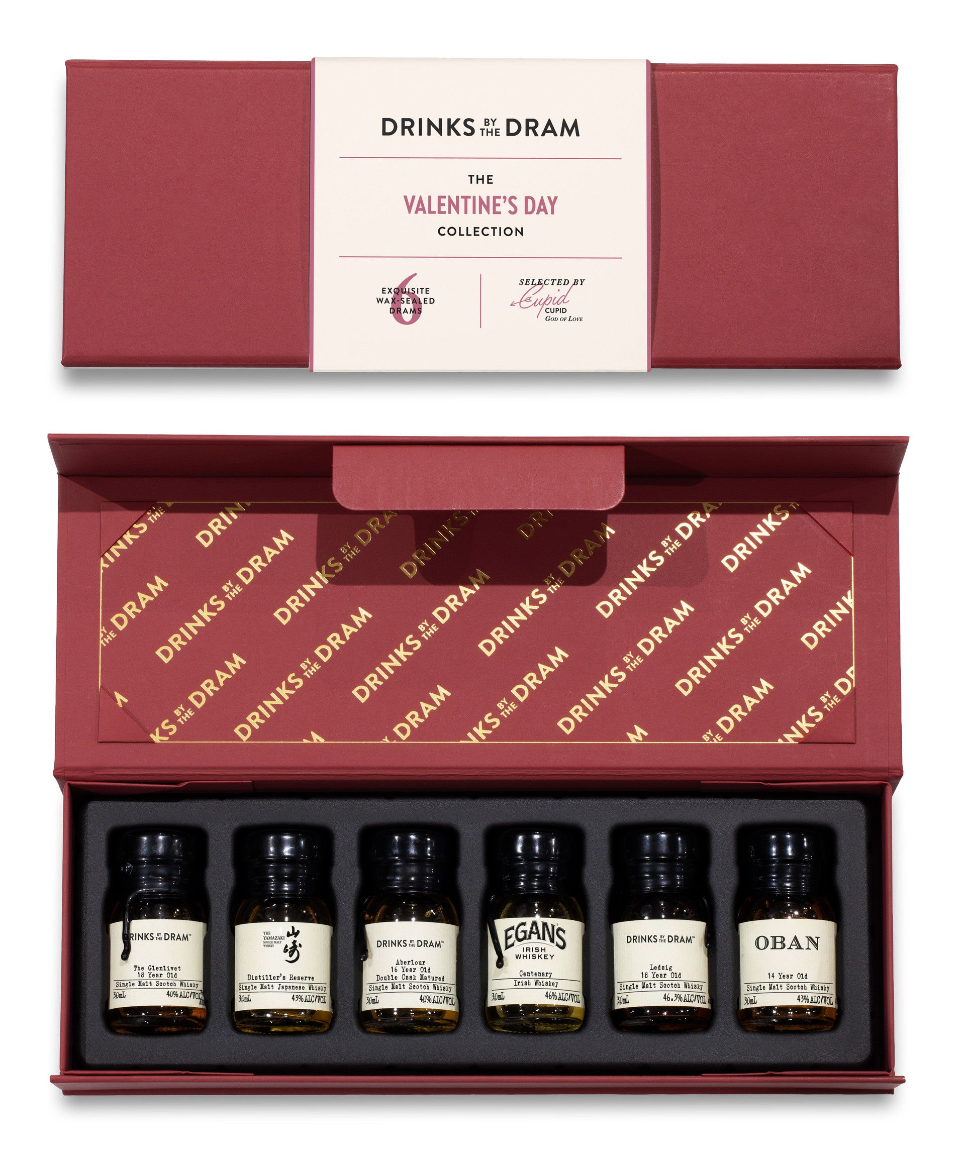 Valentines Premium Whisky Tasting Set (Red)