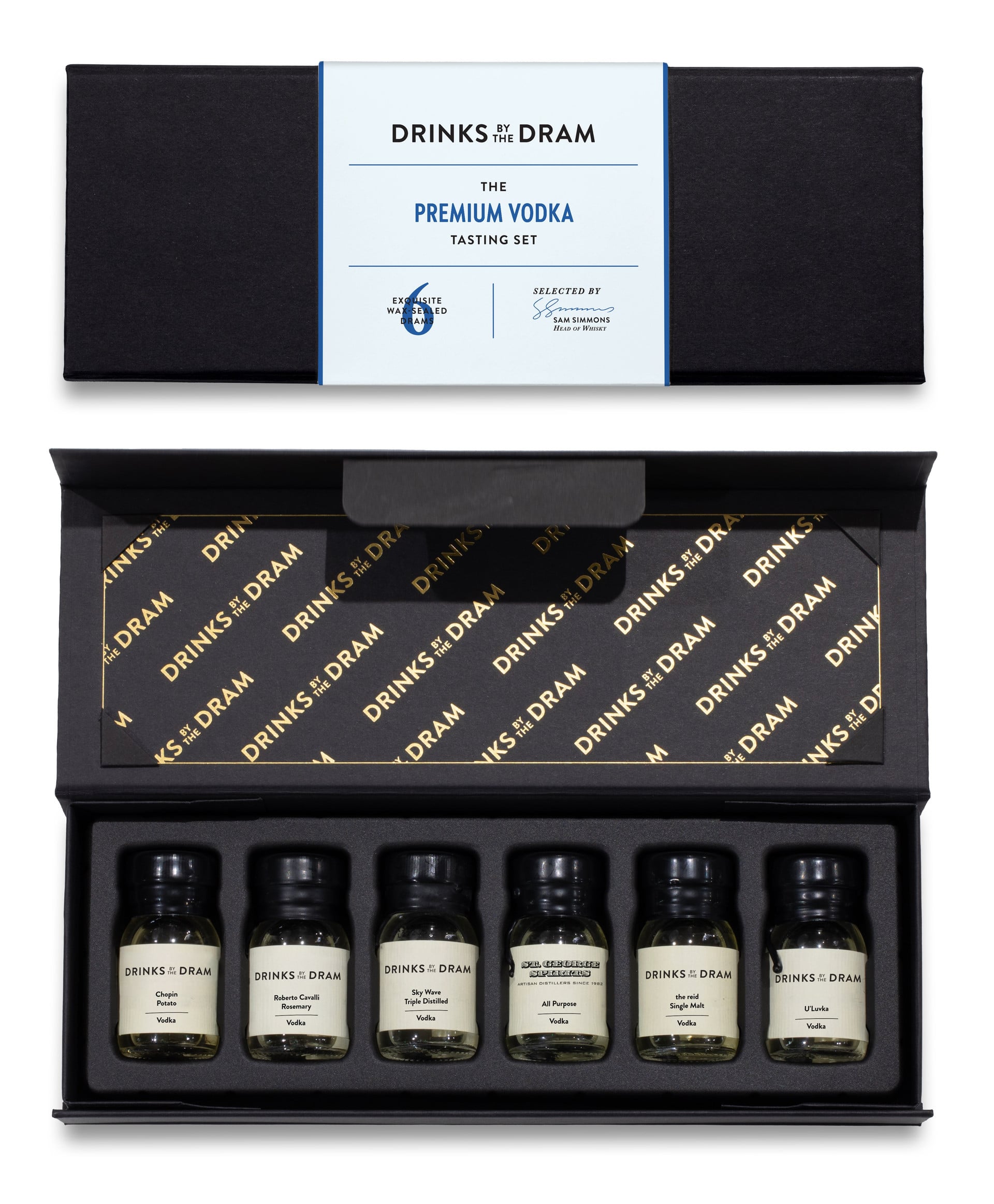The Premium Vodka 6 Dram Tasting Set