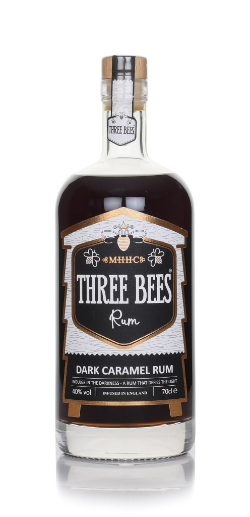 THREE BEES Dark Caramel Rum 70cl