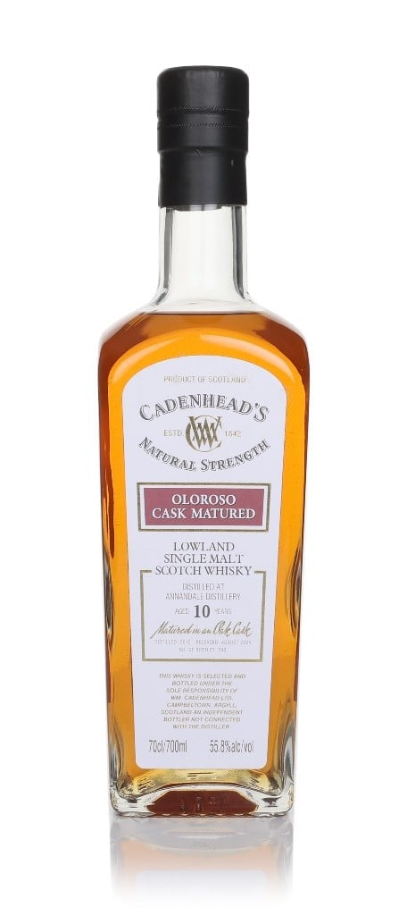 Annandale 10 Year Old 2015 - Cadenhead's Natural Strength 70cl