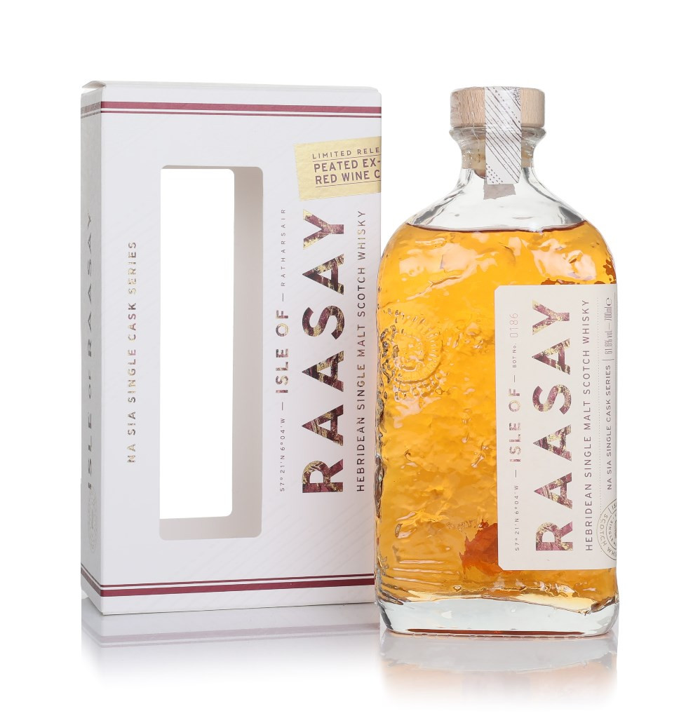 Isle of Raasay 5 Year Old Na Sia (cask 18/670) - Peated Bordeaux Red Wine 70cl