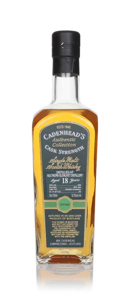Aultmore 18 Year Old 2006 - Cadenhead's Authentic Collection 70cl