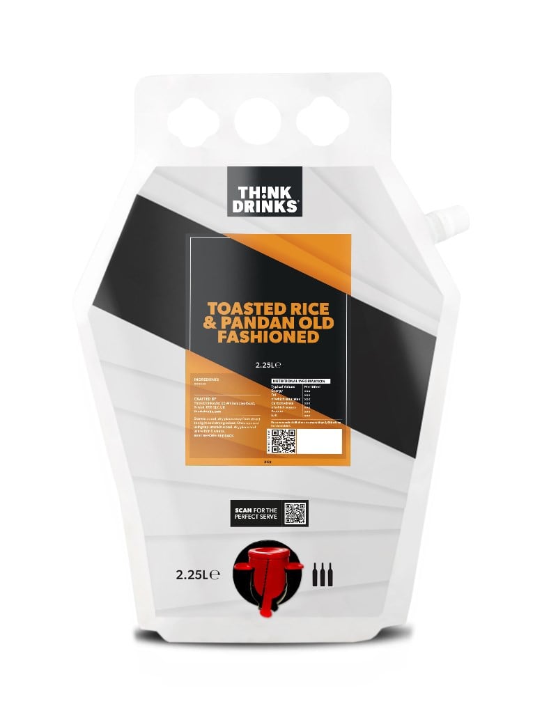 Think Drinks - Toasted Rice & Pandan Syrup 2x2.25L 450cl