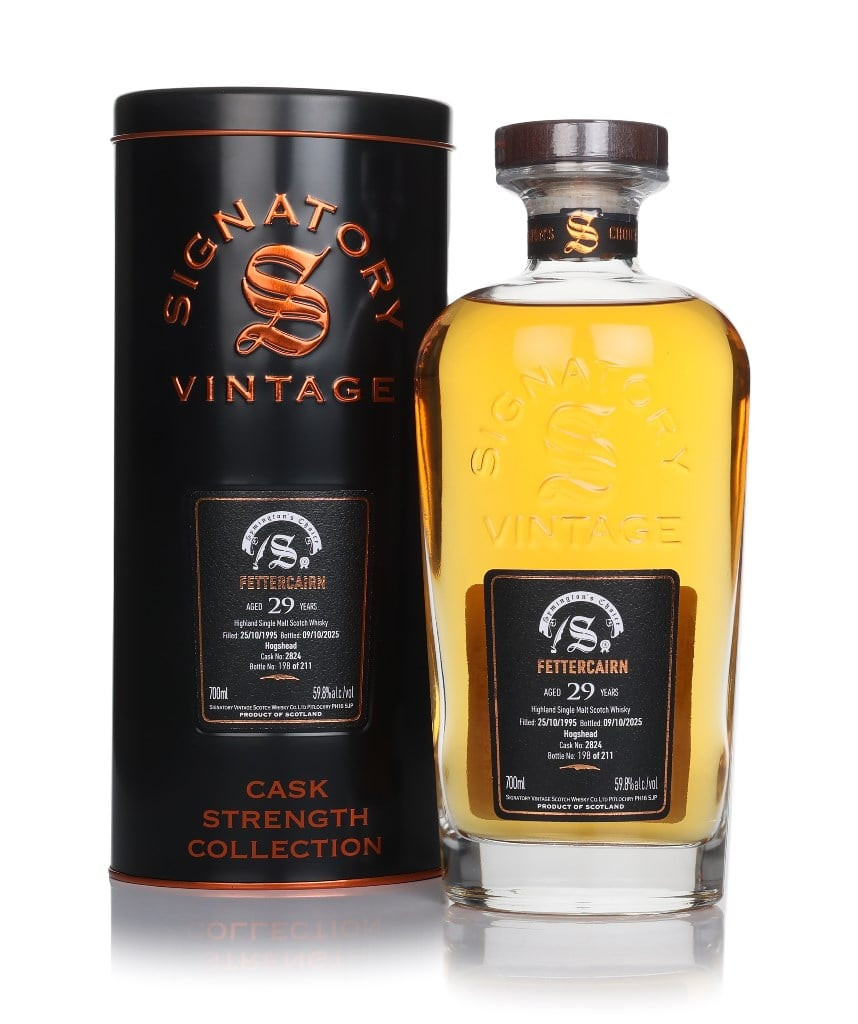 Fettercairn 29 Year Old 1995 (cask 2824) - Cask Strength Collection (Signatory) 70cl