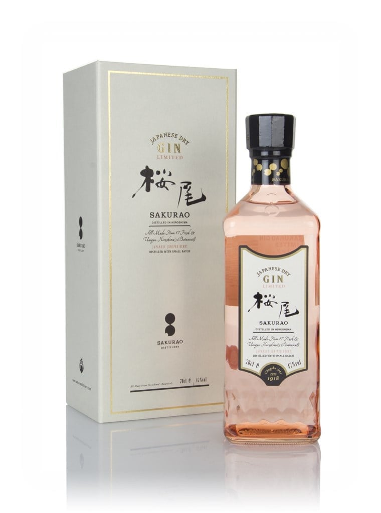 Sakurao Japanese Dry Gin Limited Edition 70cl