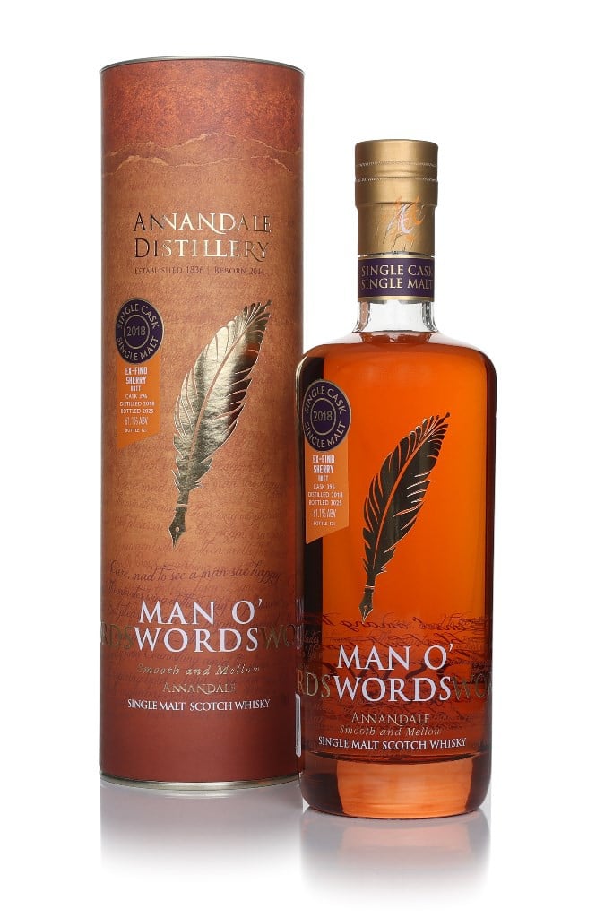 Annandale Man O’Words Vintage 2018 - Fino Sherry Butt (cask 396) 70cl