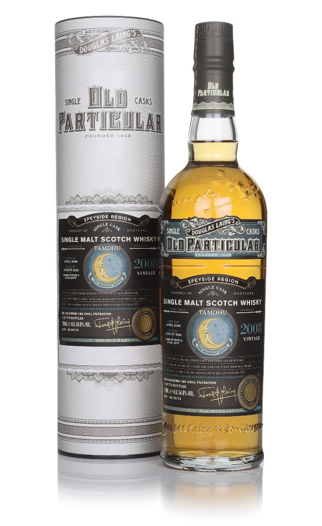 Tamdhu 15 Year Old 2008 (cask 18176) - Old Particular The Midnight Series (Douglas Laing) 70cl