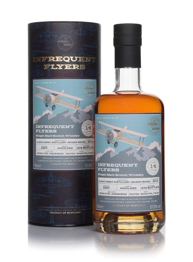Ruadh Maor 14 Year Old 2010 (cask 6357) - Infrequent Flyers (Alistair Walker) 70cl