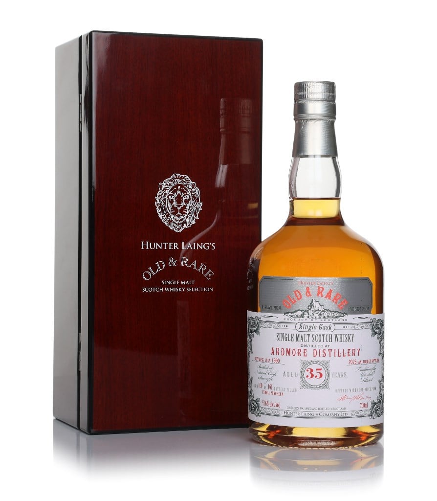 Ardmore 35 Year Old 1990 - Old & Rare Platinum (Hunter Laing) 70cl
