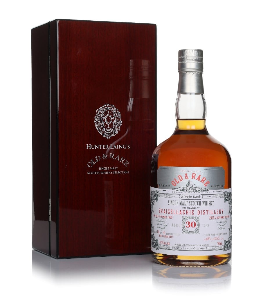 Craigellachie 30 Year Old 1995 - Old & Rare Platinum (Hunter Laing)
