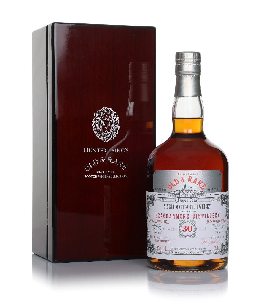 Cragganmore 30 Year Old 1995 - Old & Rare Platinum (Hunter Laing