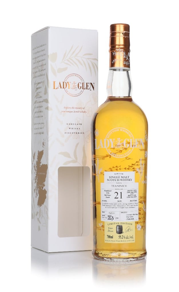 Teaninich 21 Year Old 2004 (cask 301146) - Lady of the Glen (Hannah Whisky Merchants) 70cl