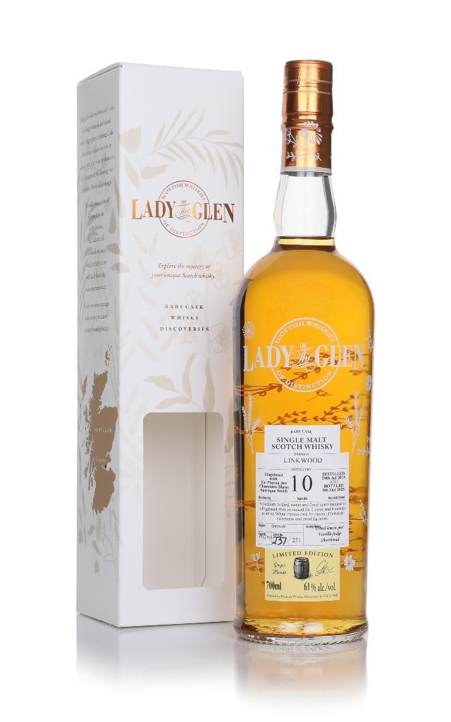 Linkwood 10 Year Old 2015 (cask 312761) - Lady of the Glen (Hannah Whisky Merchants) 70cl