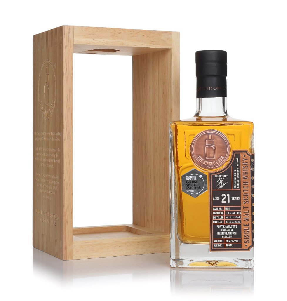 Port Charlotte 21 Year Old 2002 (Cask 1185) - The Single Cask 70cl