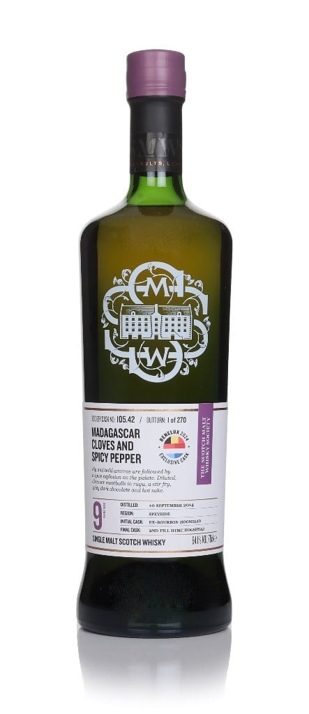 Tormore 9 Year Old 2014 (cask 105.42) - (The Scotch Malt Whisky Society) 70cl