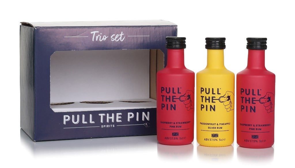 Pull the Pin Fruity Rum Gift Set 15cl