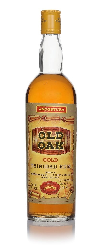 Angostura Old Oak Gold Trinidad Rum - 1970s 71cl
