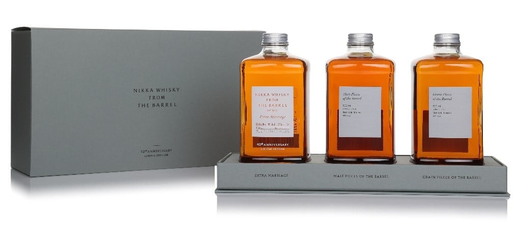 Nikka From The Barrel 40th Anniversary Trio Gift Set 150cl