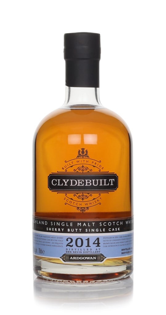 Clydebuilt Ben Nevis 2014 (Cask #800040) Sherry Butt (Ardgowan) 70cl