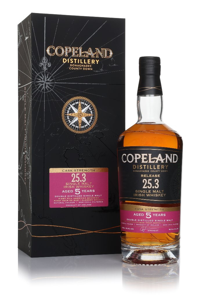 Copeland ’25.3’ Cask Strength Single Malt Irish Whiskey 70cl