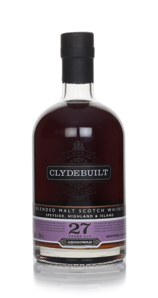 Clydebuilt 27 Year Old Sherried Blended Malt (Ardgowan) 70cl