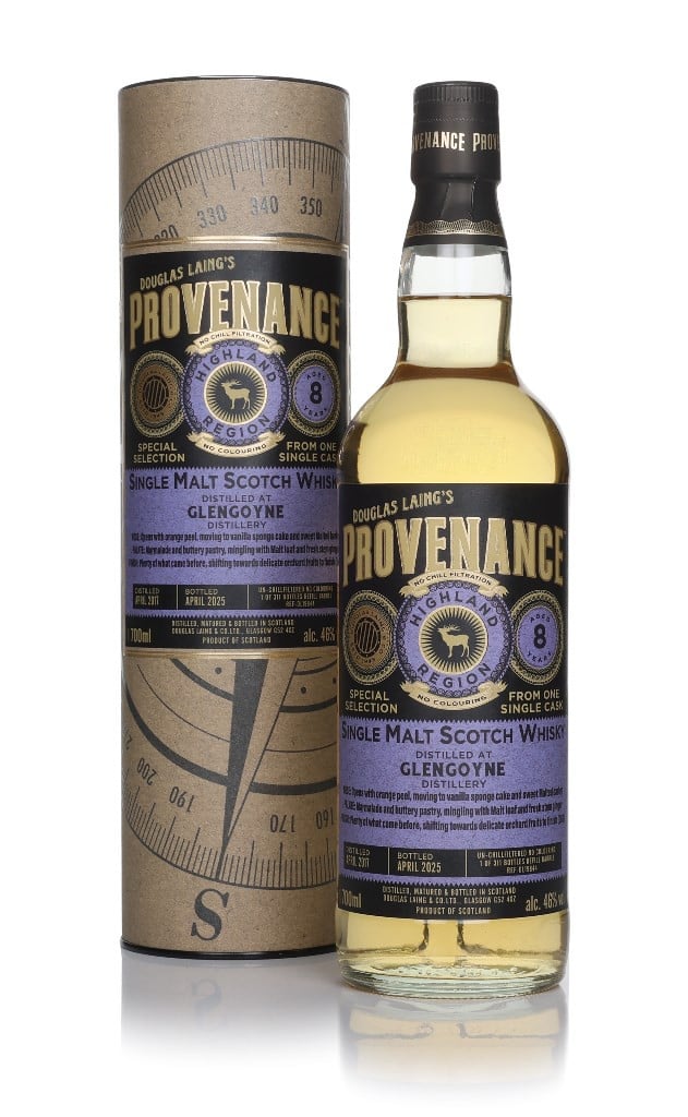 Glengoyne 8 Year Old 2017 (cask 16333) - Provenance (Douglas Laing) 70cl