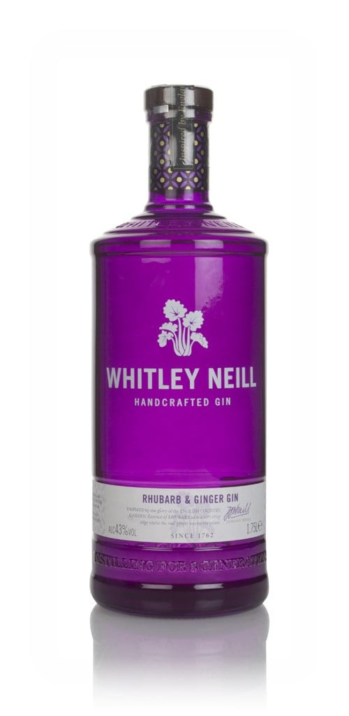 Whitley Neill Rhubarb & Ginger Gin (1.75L) 175cl