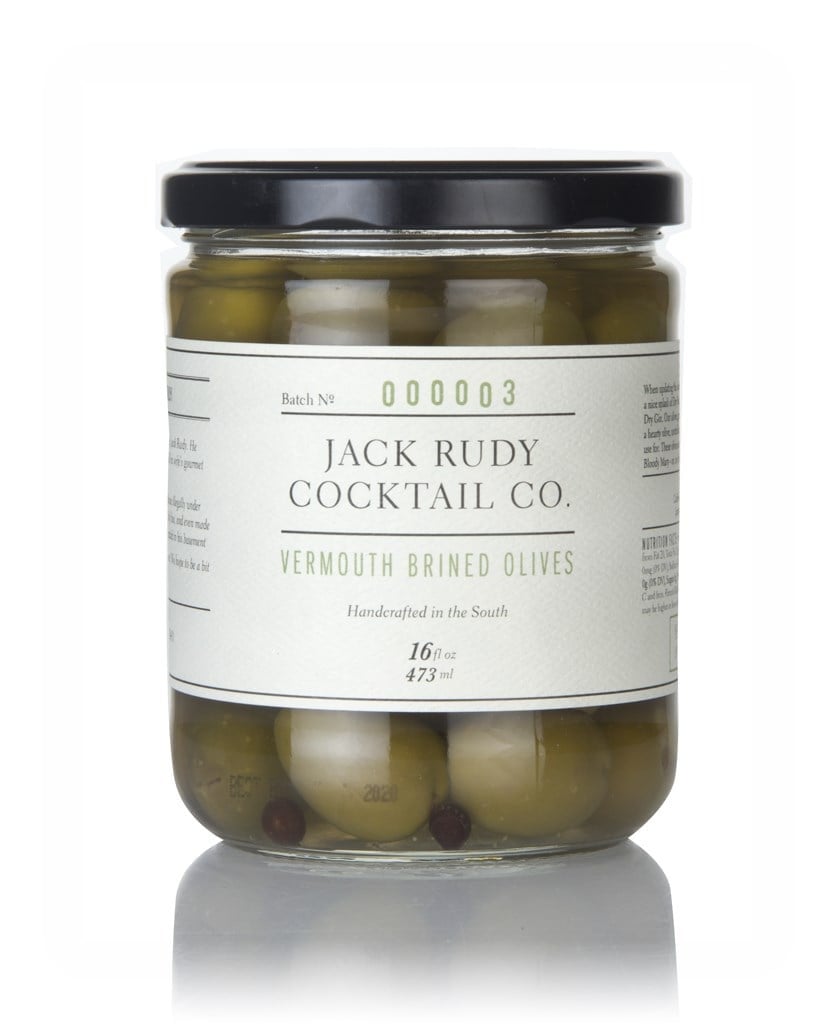 Jack Rudy Vermouth Brined Olives