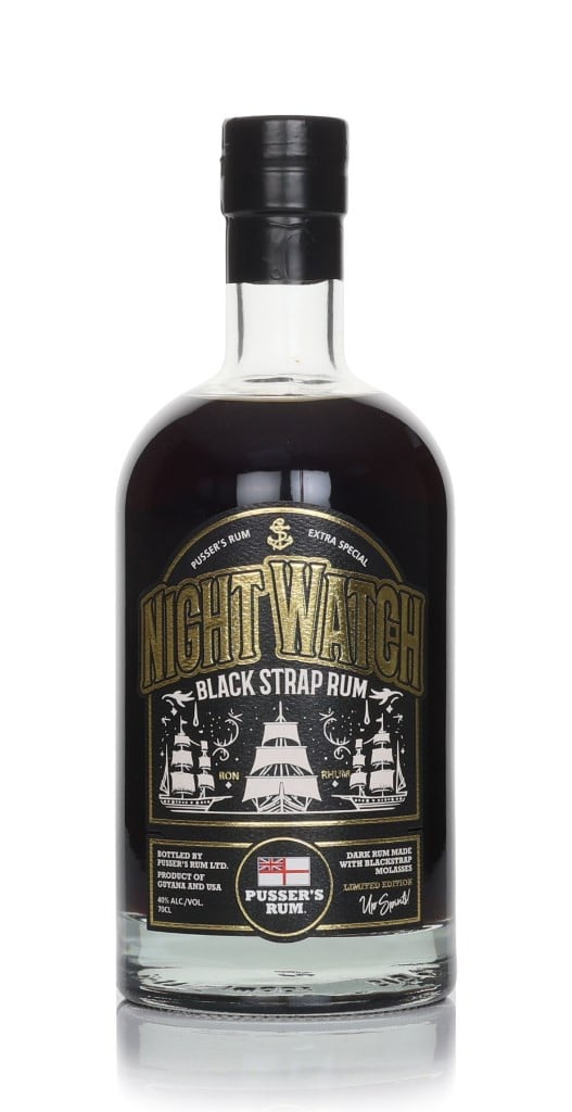 Pusser's Night Watch Black Strap Dark
