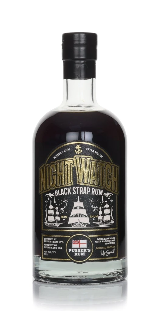 Pusser's Night Watch Black Strap Dark