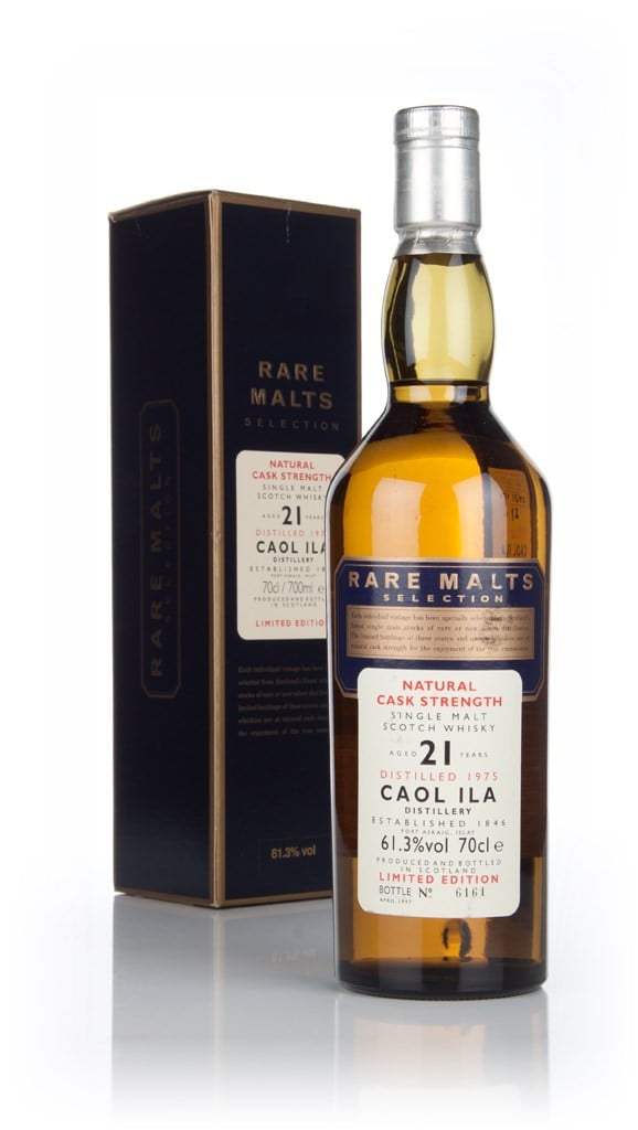 Caol Ila 21 Year Old 1975 - Rare Malts