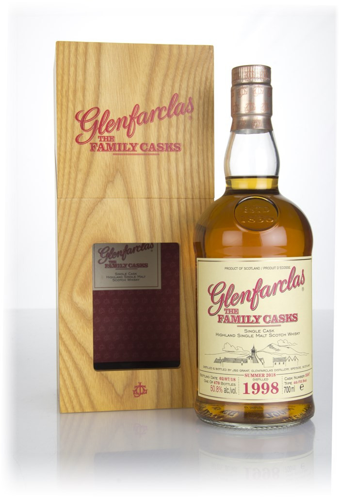 Glenfarclas 1998 (cask 3587) Family Cask Summer 2018 Release