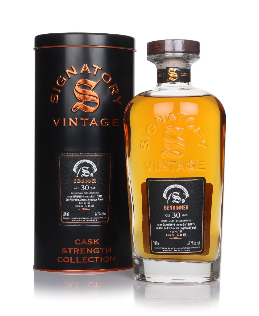 Benrinnes 30 Year Old 1995 (cask 101) - Cask Strength Collection (Signatory) 70cl