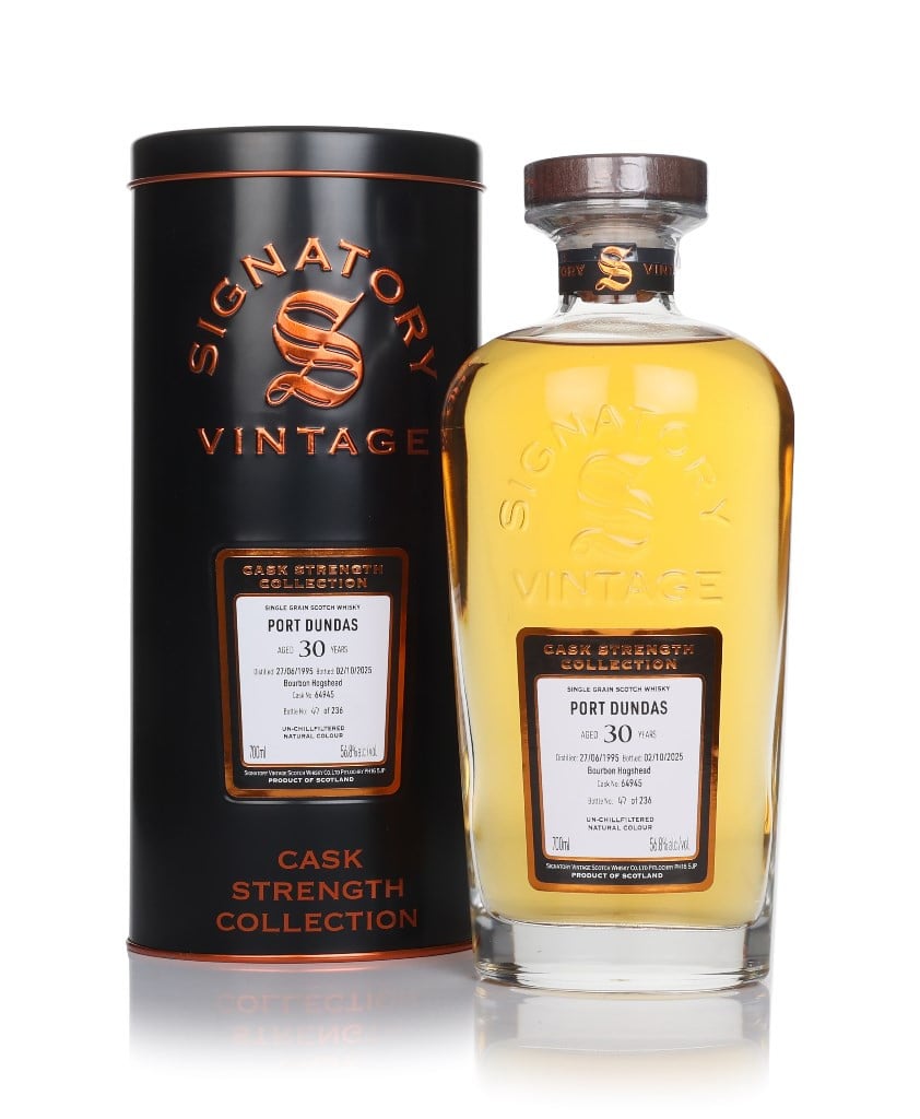 Port Dundas 30 Year Old 1995 (cask 64945) - Cask Strength Collection (Signatory) 70cl