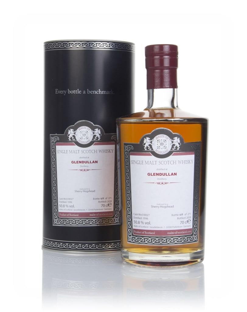 Glendullan 1996 (bottled 2018) (cask 18027) - Malts of Scotland 70cl
