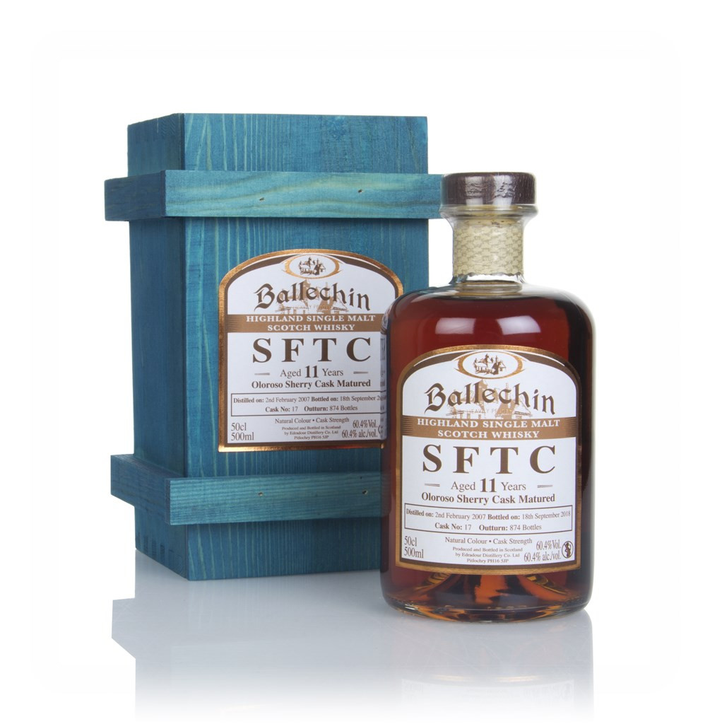 Ballechin 11 Year Old 2007 (cask 17) - Straight From The Cask 50cl