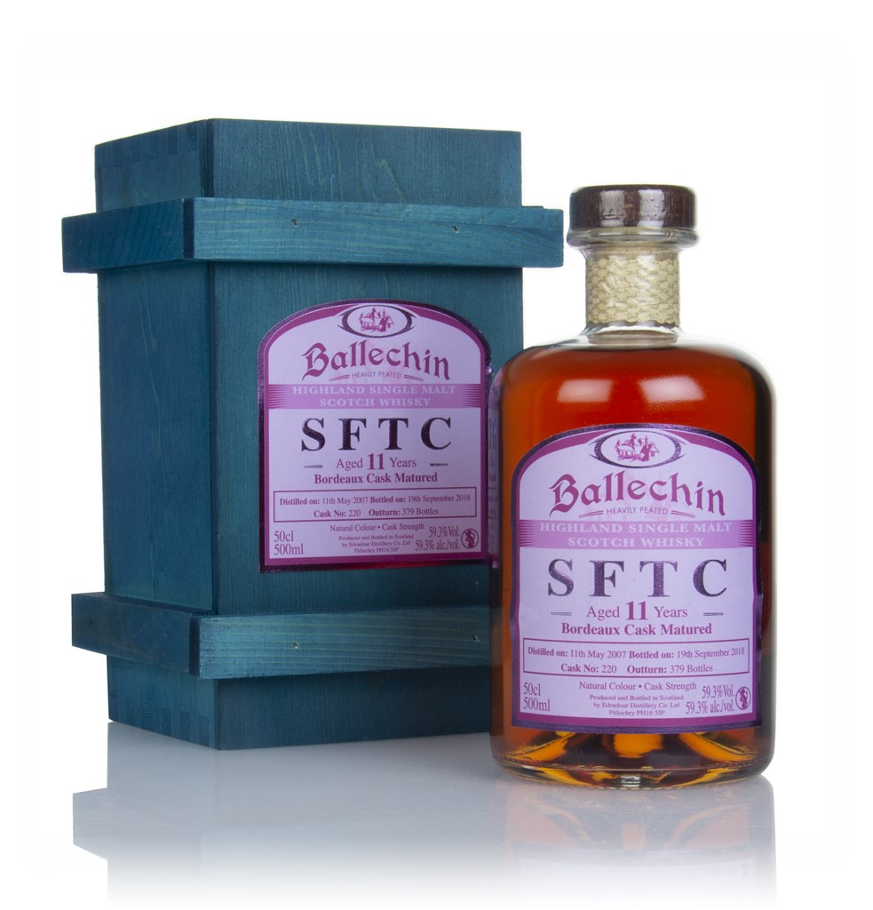 Ballechin 11 Year Old 2007 (cask 220) - Straight From The Cask 50cl
