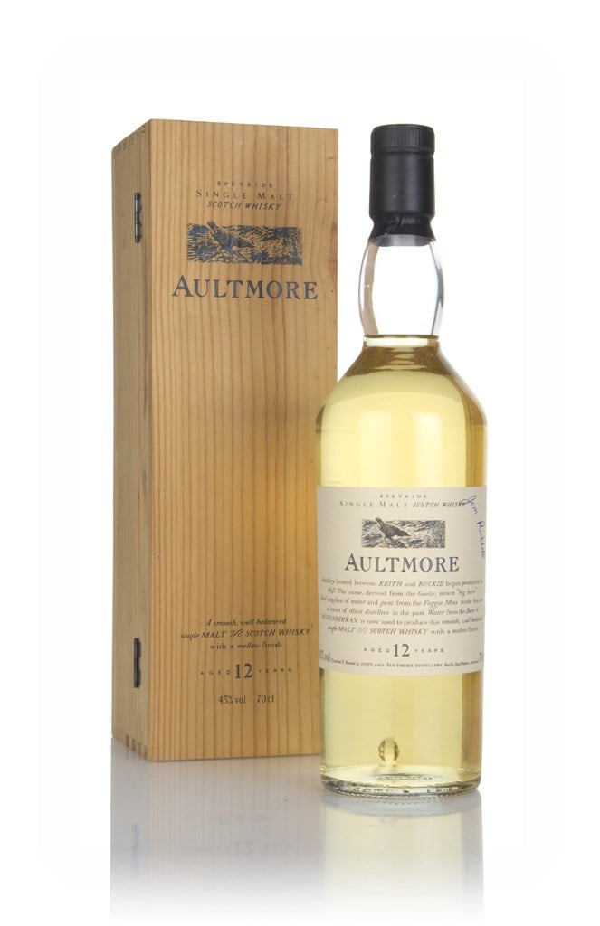 Aultmore 12 Year Old - Flora and Fauna (with Wooden Box) 70cl